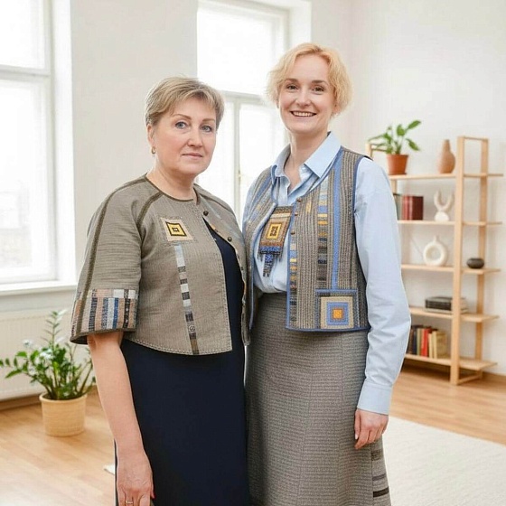 Лоскутный жилет с декором. Авторский курс Ксении Дмитриевой